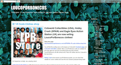 Desktop Screenshot of loucoporbonecos.com.br